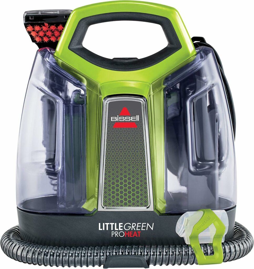 BISSELL Little Green Proheat Portable upholstery cleaner review