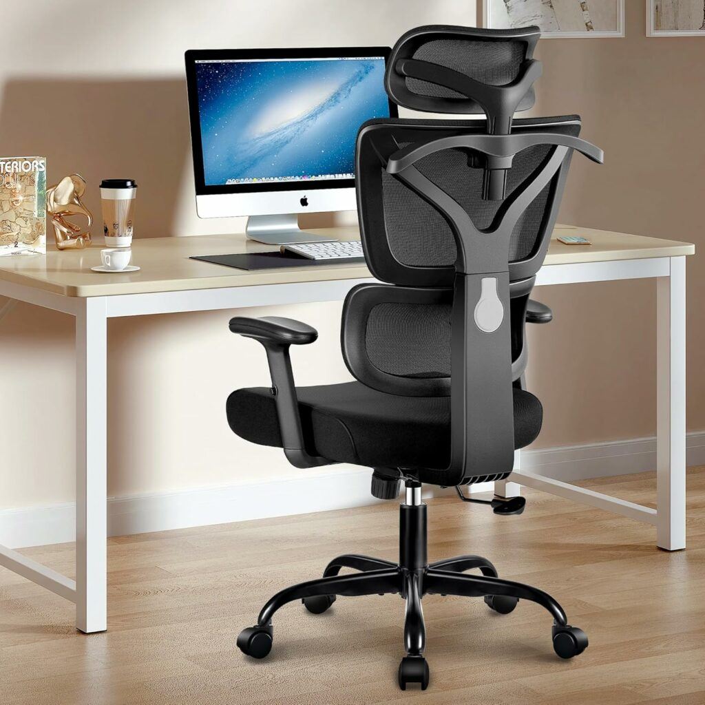 Winrise Office Chair Ergonomic Desk Chair, High Back Gaming Chair,